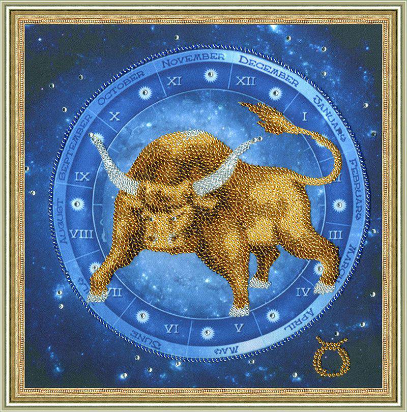 Телец рт-050. Вышивка бисером, бисероплетение > Золотое руно > Разное ...