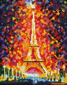 Париж. Огни Эйфелевой башни
