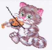 Котёнок-музыкант
