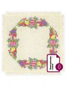 Салфетка. Крашенки