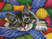 Котик в лоскутах