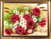 Корзинка с маками
