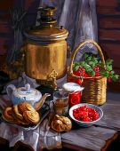Натюрморт с самоваром