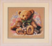 Медвежонок Тедди и котята