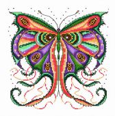 Кружевная бабочка
