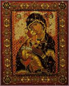 Богородица Владимирская. Храмовая икона