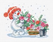 Зима в розовом цвете