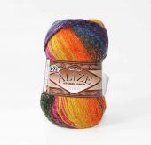Пряжа Alize Angora Gold Batik Simli 1560