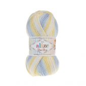 Пряжа Alize Baby Best Batik 6925
