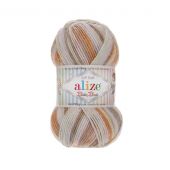 Пряжа Alize Baby Best Batik 7541