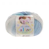 Пряжа Alize BABY WOOL Batik 3564