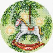 Новогодняя лошадка