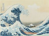 Большая волна в Канагаве. Кацусика Хокусай