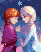 Принцессы Эльза и Анна