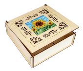 Шкатулка. Подсолнух