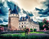 Средневековый замок. Франция
