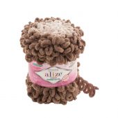 Пряжа Alize Puffy Ombre Batik 7424