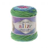 Пряжа Alize Superlana Maxi Long Batik 6776